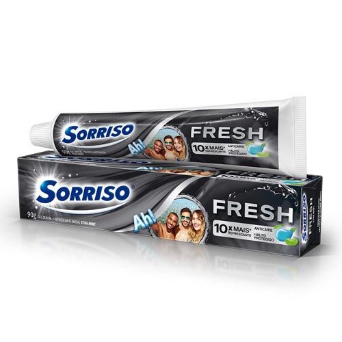 Creme Dental Gel Sorriso Fresh Xtra Mint 90g