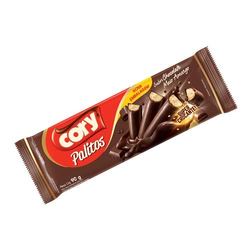 Palitos Cory Chocolate Meio Amargo 90g