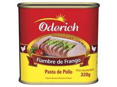 FIAMBRE CARNE FRANGO ODERICH LT 320 GR