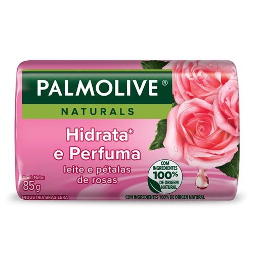 Sabonete Barra Palmolive Naturals Hidrata e Perfuma 85g