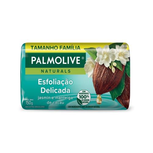 Sabonete Barra Palmolive Naturals Esfoliação Delicada Jasmim 150g