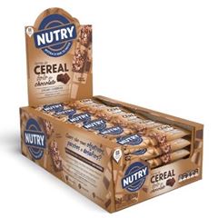 Barra de Cereal Nutry Bolo de Chocolate 22g - Display com 24 und
