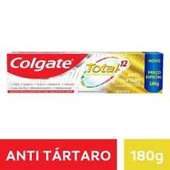 Creme Dental Colgate Total 12 Anti Tártaro 180g