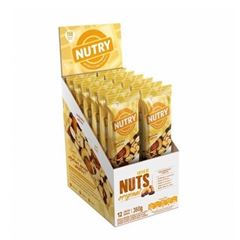 Barra Nuts Nutry Original 30g - Display com 12 und