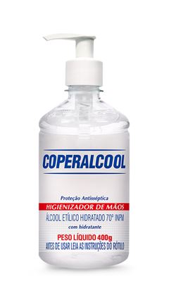 Gel Higienizador Para Mãos Coperalcool 400G