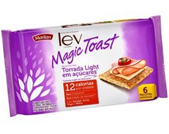 Torrada Lev Magic Toast Light 140g com 6 und