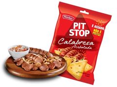 Biscoito Snack Pit Stop Calabresa Acebolada 80g