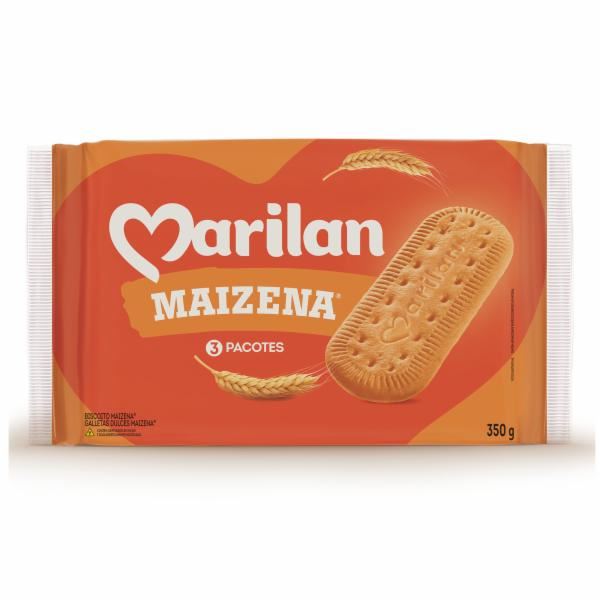 Biscoito Marilan Maizena 350g com 3 und