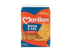 Biscoito Marilan Cracker Agua e Sal 350g com 3 und