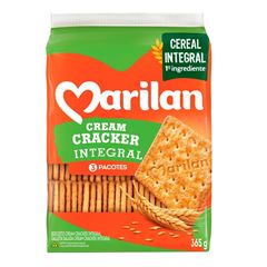 Biscoito Marilan Cracker Integral 365g com 3 und