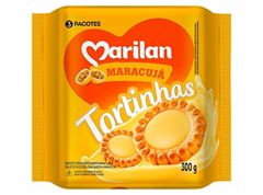 Biscoito Marilan Tortinha Maracuja 300g com 4 und