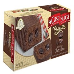 Bolo Casa Suiça Clássico Chocolate 370g