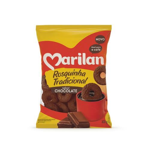 Biscoito Marilan Rosquinhas Chocolate 300g