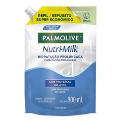 Sabonete Líquido Palmolive Nutrimilk Regular 900ml Refil