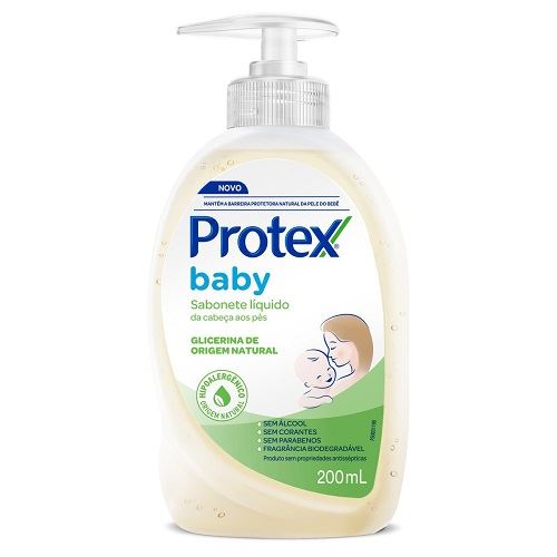 Sabonete Líquido Protex Baby Glicerinado 200ml