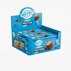 Barra Nutry Crispy Proteinbar Cookies And Cream 30g - Display com 12 und