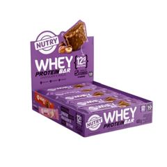 Barra Nutry Whey Proteinbar Chocolate e Avelã 40g - Display com 10 und