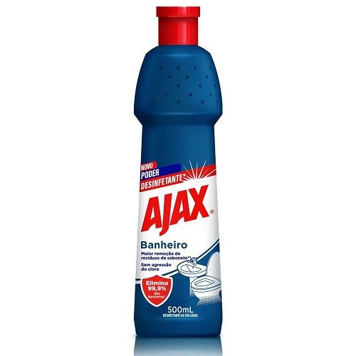 Limpador Desengordurante Ajax Banheiro Squeeze 500ml