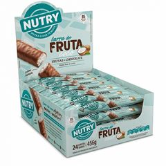 Barra de Cereal Nutry Coco com Chocolate 22g - Display com 24 und