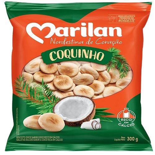 Biscoito Marilan Coquinho Coco 300g