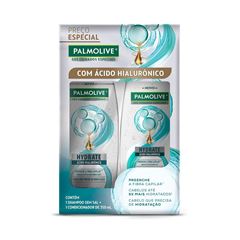 Kit Palmolive SOS Hidrate 1 Shampoo + 1 Condicionador 350ml