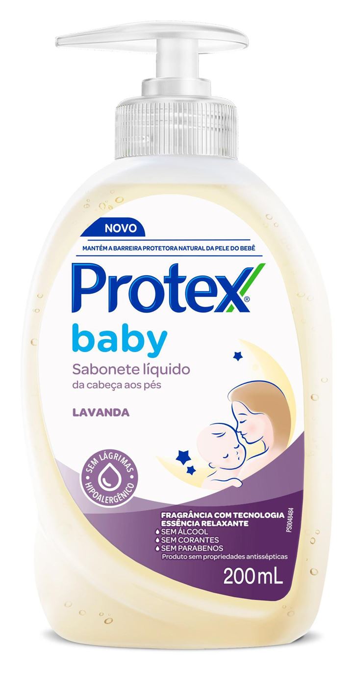 Sabonete Líquido Protex Baby Lavanda 200ml