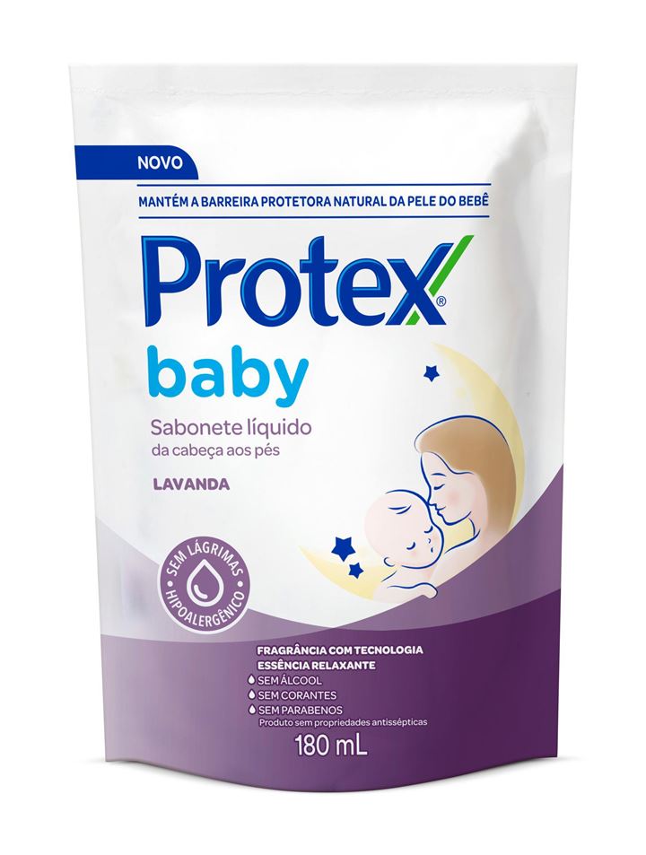 Sabonete Líquido Protex Baby Lavanda 180ml