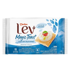 Torrada Lev Magic Toast Light 110g com 6 und