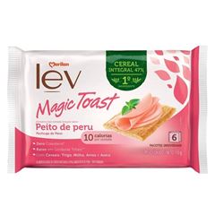 Torrada Lev Magic Toast Peito de Peru 110g com 6 und