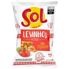 Salgadinho Sol Levinhos Pepperoni 90g