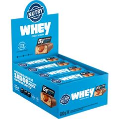 Barra Nutry Proteina Whey Cookies And Cream 50g - Display com 12 und