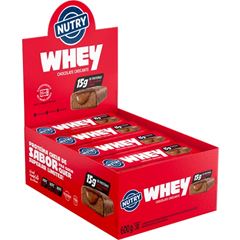 Barra Nutry Proteina Whey Choco Crocante 50g - Display com 12 und