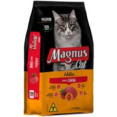 Ração Magnus Cat Gatos Adulto Carne 10,1Kg