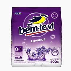 Detergente em Pó Bem-Te-Vi Lavanda 400g