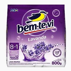 Detergente em Pó Bem-Te-Vi Lavanda 800g