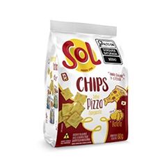 Biscoito Salgado Sol Chips Pizza Marguerita 60g