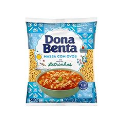 Macarrão Dona Benta Letrinhas Com Ovos 500g