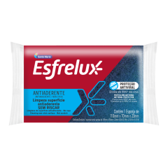 Esponja para Limpeza Esfrelux Antiaderente com 1und