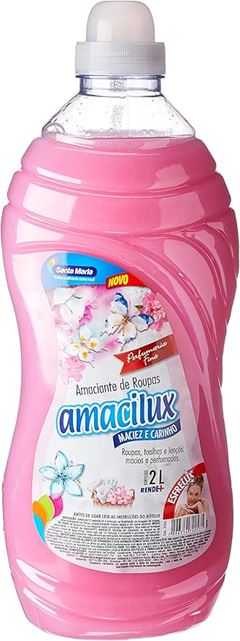 Amaciante Amacilux Maciez e Carinho Rosa 2000ml