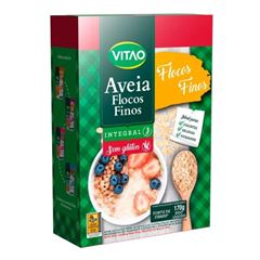 Aveia Flocos Finos sem Gluten Vitao 170g